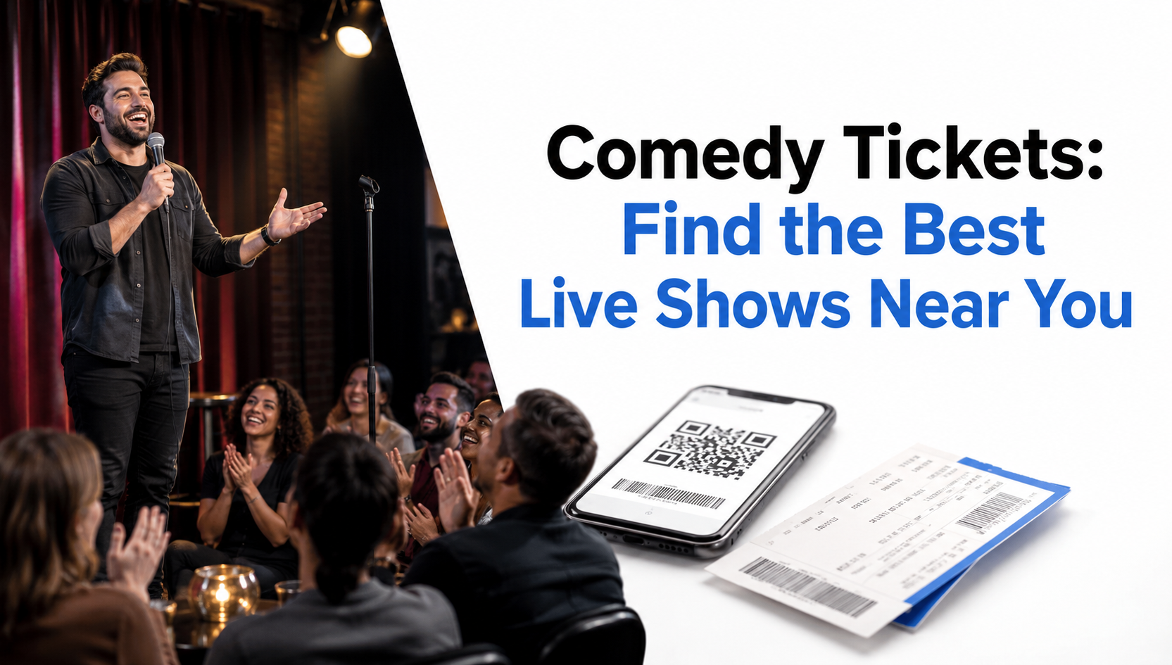 Comedy Tickets: Find the Best Live Shows Near You